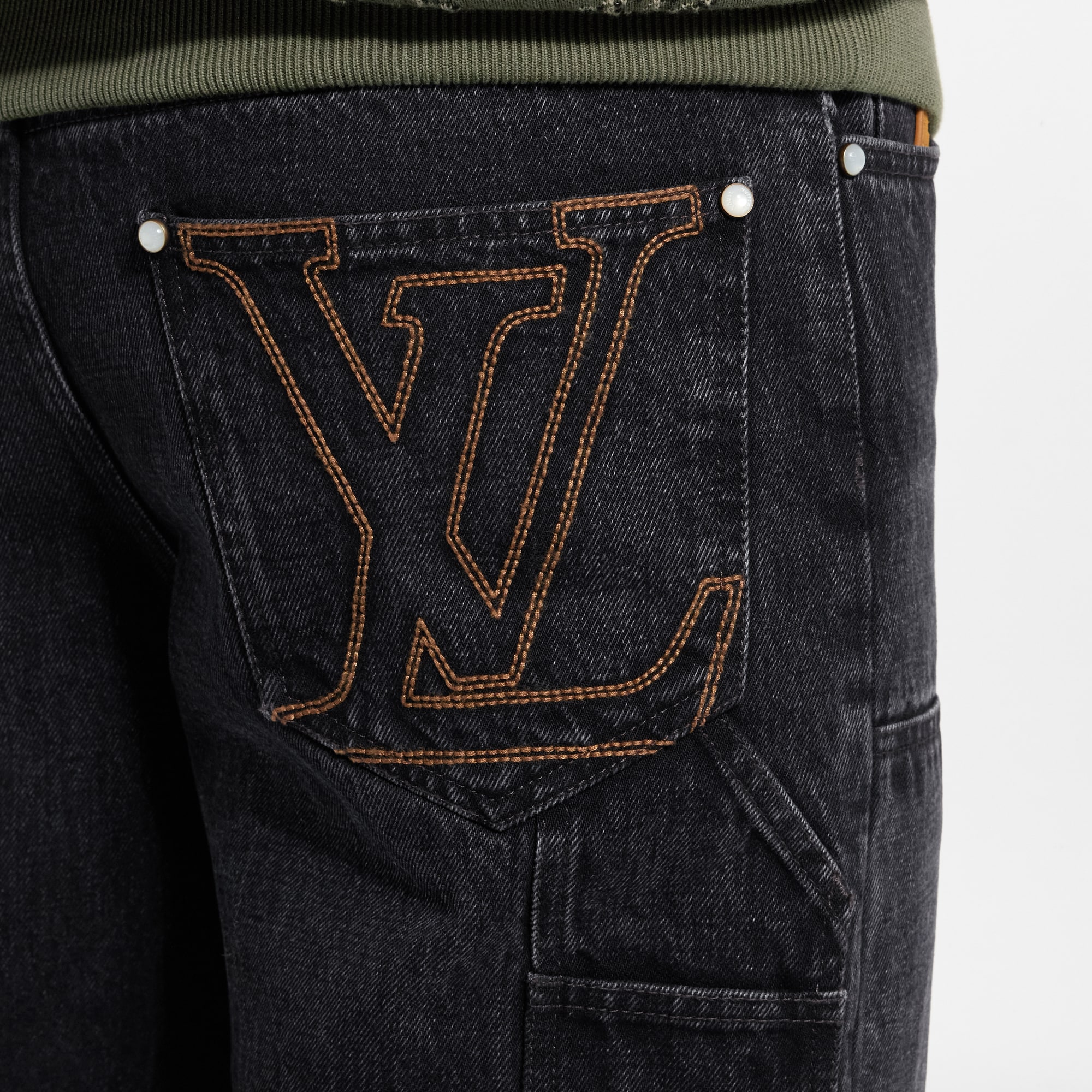 LV Carpenter Denim Pants - Ready-to-Wear | LOUIS VUITTON